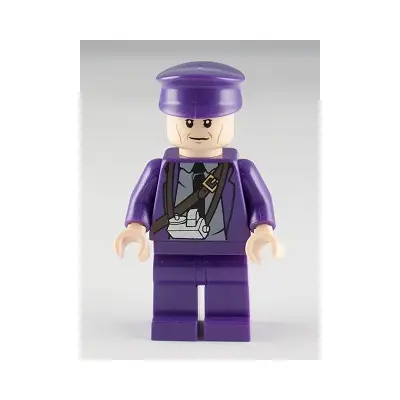 Stanley (Stan) Shunpike - Knight Bus Conductor Uniform with Black Tie and Diagonal Strap