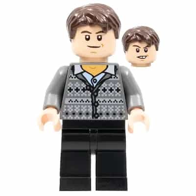 Neville Longbottom - Fair Isle Sweater, Black Legs