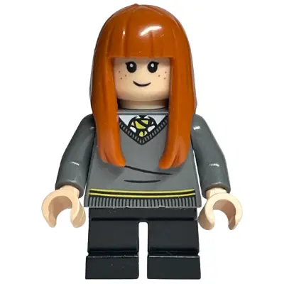 Susan Bones - Hufflepuff Sweater, Black Short Legs, Flexible Rubber Hair