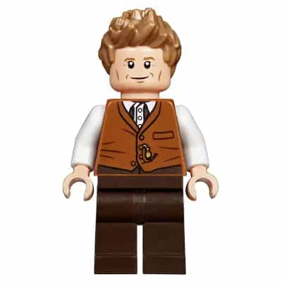 Newt Scamander - Dark Orange Vest