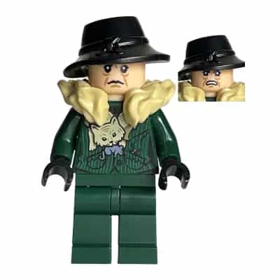Professor Severus Snape Boggart - Dark Green Outfit, Black Hat