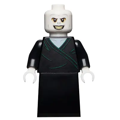 Lord Voldemort - White Head, Black Skirt, Smile with Teeth