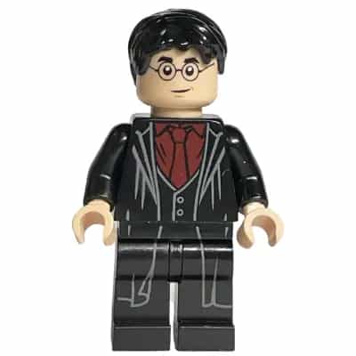 Harry Potter - Dark Red Shirt and Tie, Black Robe