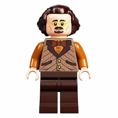 Florean Fortescue - Dark Brown Legs, Gold Glasses