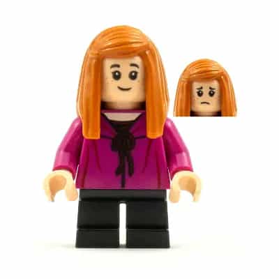 Ginny Weasley - Magenta Shirt, Black Short Legs