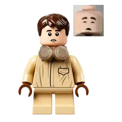 Neville Longbottom - Coveralls, Headphones, Tan Short Legs, Tooth Gap / Sleeping
