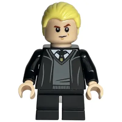 Draco Malfoy - Hogwarts Robe, Black Tie
