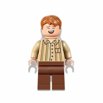 George Weasley - Tan Striped Shirt