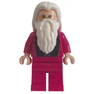 Albus Dumbledore - Magenta Robe, Plain Legs
