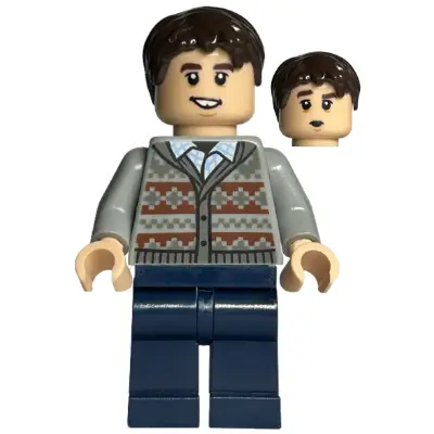 Neville Longbottom - Fair Isle Sweater, Dark Blue Legs