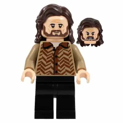 Sirius Black - Dark Brown Hair, Dark Tan Sweater