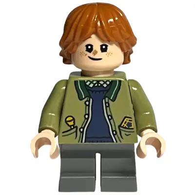Ron Weasley - Olive Green Jacket, Dark Blue Jumper