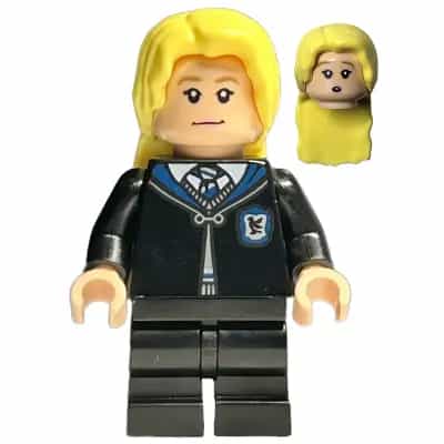 Luna Lovegood - Ravenclaw Robe, Black Medium Legs