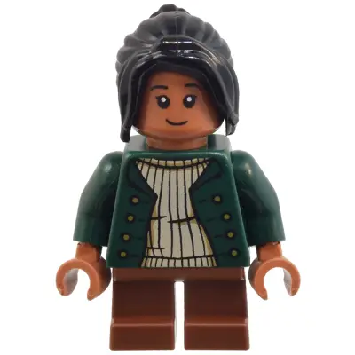 Padma Patil - Dark Green Jacket, Reddish Brown Short Legs