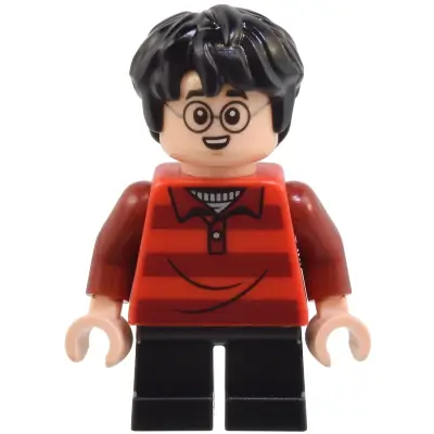 Harry Potter - Red Striped Sweater, Black Short Legs