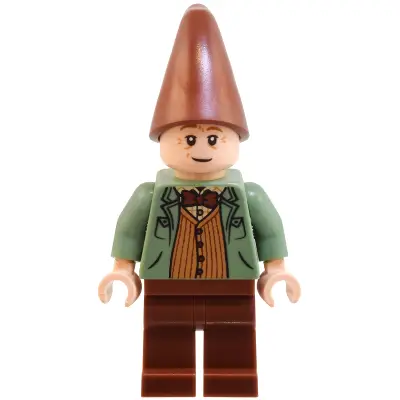 Arthur Weasley - Sand Green Open Jacket, Reddish Brown Legs and Hat