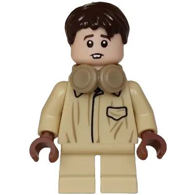 Neville Longbottom - Coveralls, Headphones, Tan Short Legs, Tooth Gap / Lopsided Smile