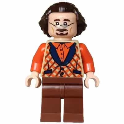 Florean Fortescue - Reddish Brown Legs, Silver Glasses