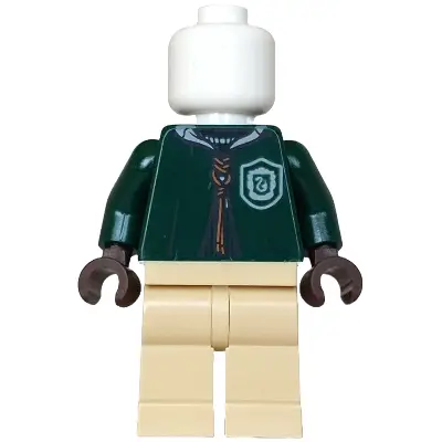 Mannequin - Quidditch Dark Green Robe, Slytherin Crest
