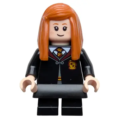 Ginny Weasley - Gryffindor Robe Clasped, Black Short Legs, Skirt (b25hp03fr)
