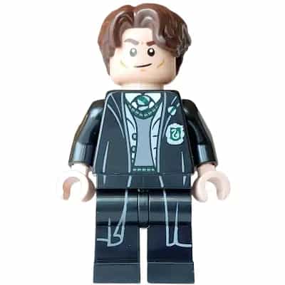 Tom Riddle - Slytherin Robe Open, Light Bluish Gray Vest, Dark Bluish Gray Sweater