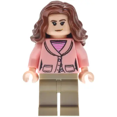 Hermione Granger - Warm Pink Jacket, Dark Tan Legs
