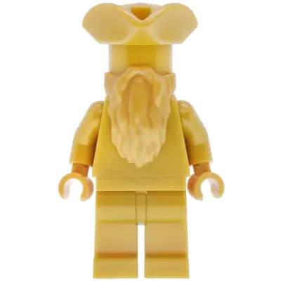 Statue - The Ministry of Magic, Pirate Hat, Gold Beard (Monochrome)