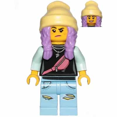 Parker L. Jackson - Black Top with Beanie (Smile / Grumpy)