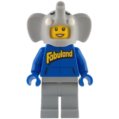 Elton Elephant Costume Girl