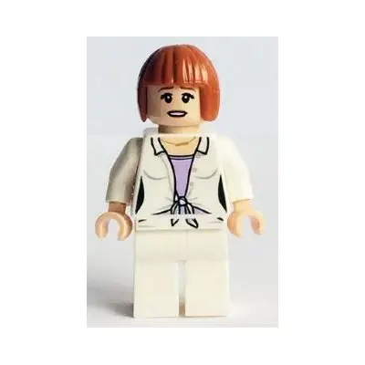 Claire Dearing - White Shirt Open