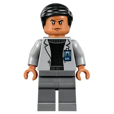 Dr. Henry Wu - Light Bluish Gray Jacket, Smile / Angry Frown