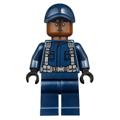ACU Tracker - Male, Dark Blue Cap, Reddish Brown Head