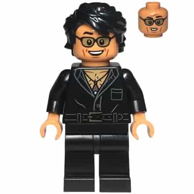 Dr. Ian Malcolm - Partially Open Shirt with Pocket