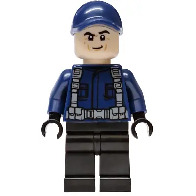 ACU Guard / Ranger - Male, Dark Blue Cap