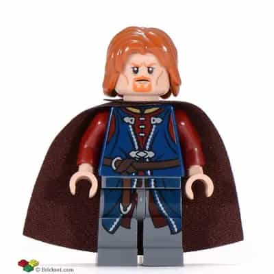 Boromir - Dark Bluish Gray Legs