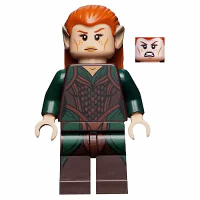 Tauriel, Dark Green and Dark Brown Outfit