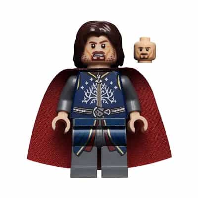 Aragorn - Dark Red and Black Cape