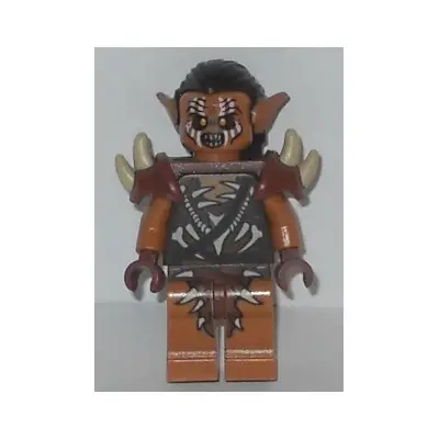 Gundabad Orc - Hair and Shoulder Spikes