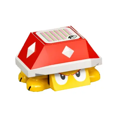 Spiny, Super Mario, Series 1 (Character Only)