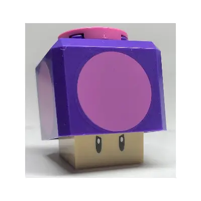 Poison Mushroom, Super Mario, Series 2 (Character Only)