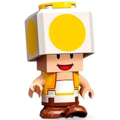 Yellow Toad - Happy, Walking