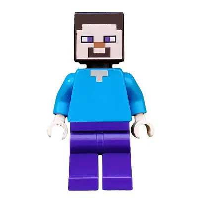Steve (Light Nougat) - Dark Purple Legs