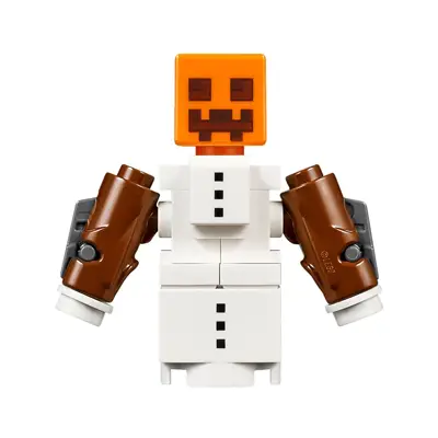Snow Golem - Stud Shooter Arms, Wide Torso