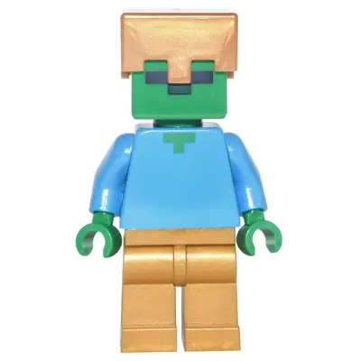 Zombie - Pearl Gold Legs and Helmet