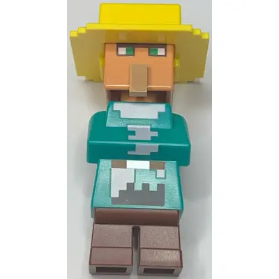 Villager (Farmer) - Snow Biome Outfit, Yellow Hat
