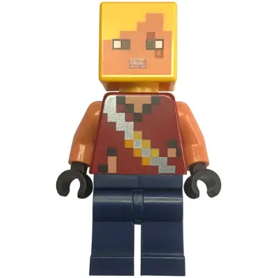 Hero - Dark Red Torso, Dark Blue Legs