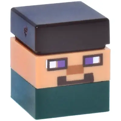 Micromob Steve - Short, Dark Brown Hair