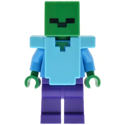 Zombie - Dark Purple Legs, Medium Azure Armor