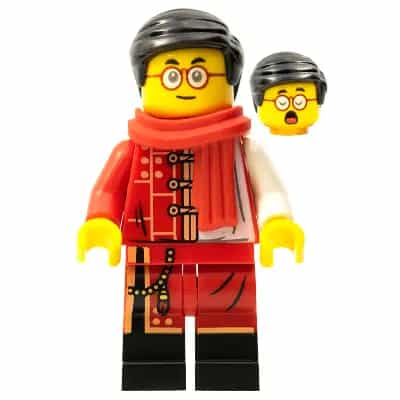 Mr. Tang - Red and White Jacket