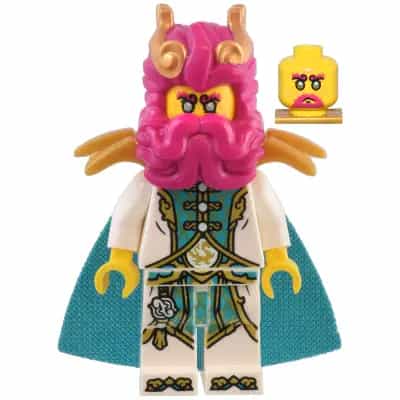 Dragon of the East - Legs, Dark Turquoise Cape